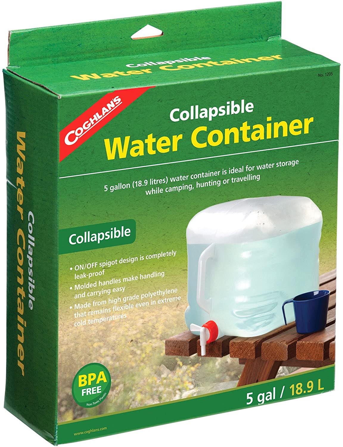 Coghlan's Collapsible Water Container - Image 2