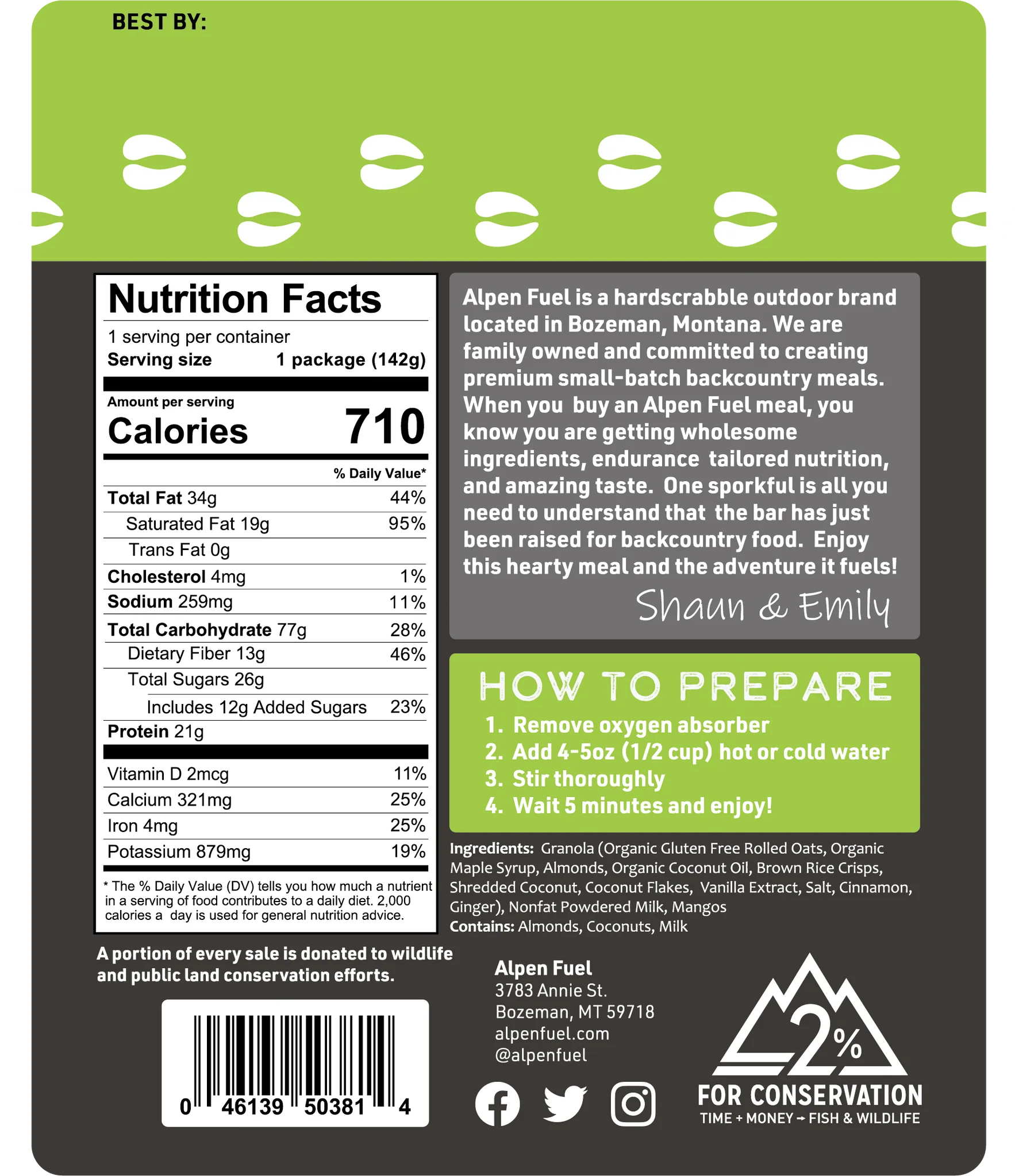 Alpen Fuel Coconut Mango Granola - Image 6