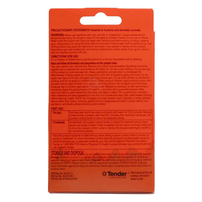 Ben's 30 Tick & Insect Repellent Wipes - Image 2