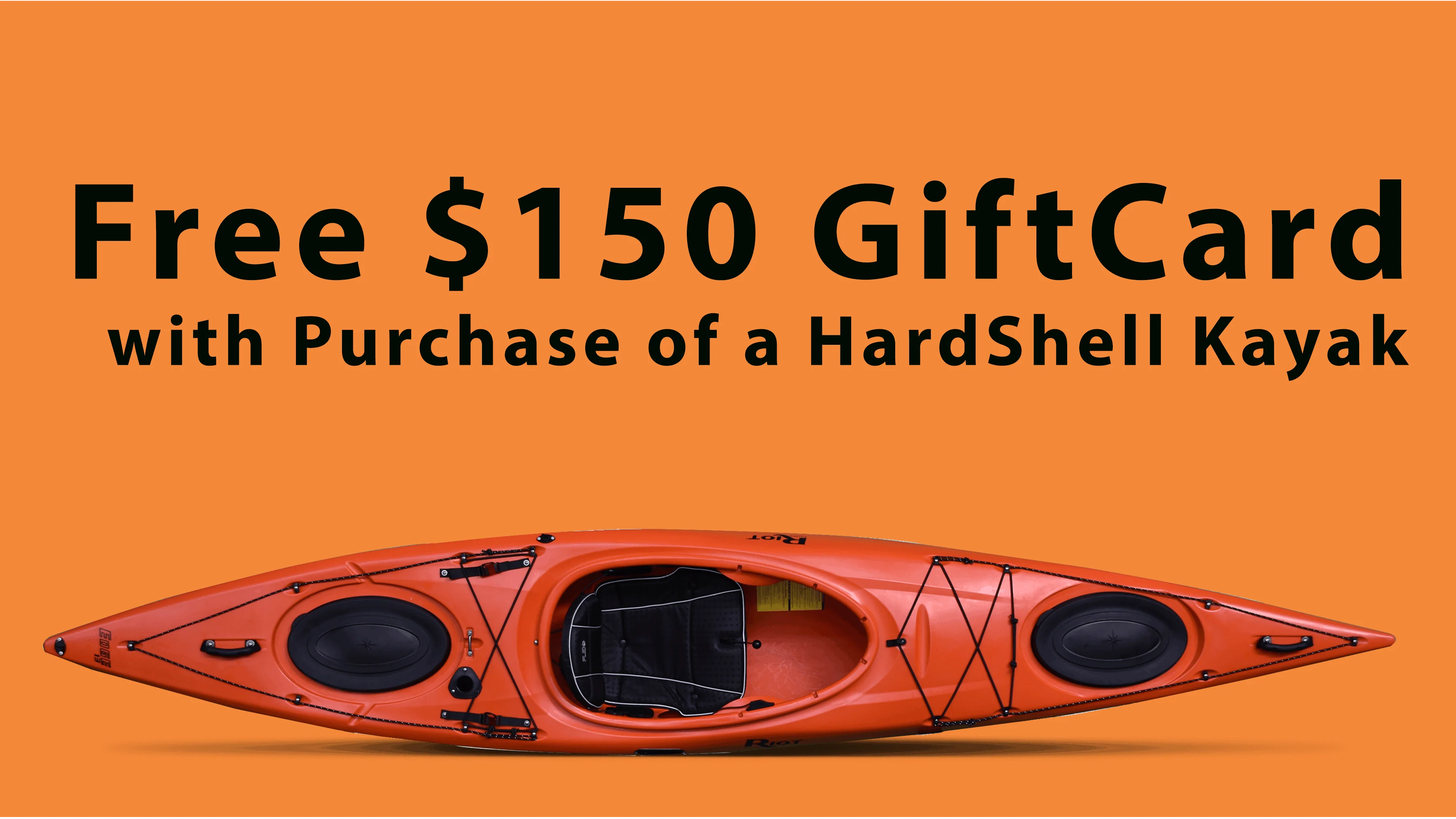GiftCard with Purchase of HardShell Kayak - Image 2