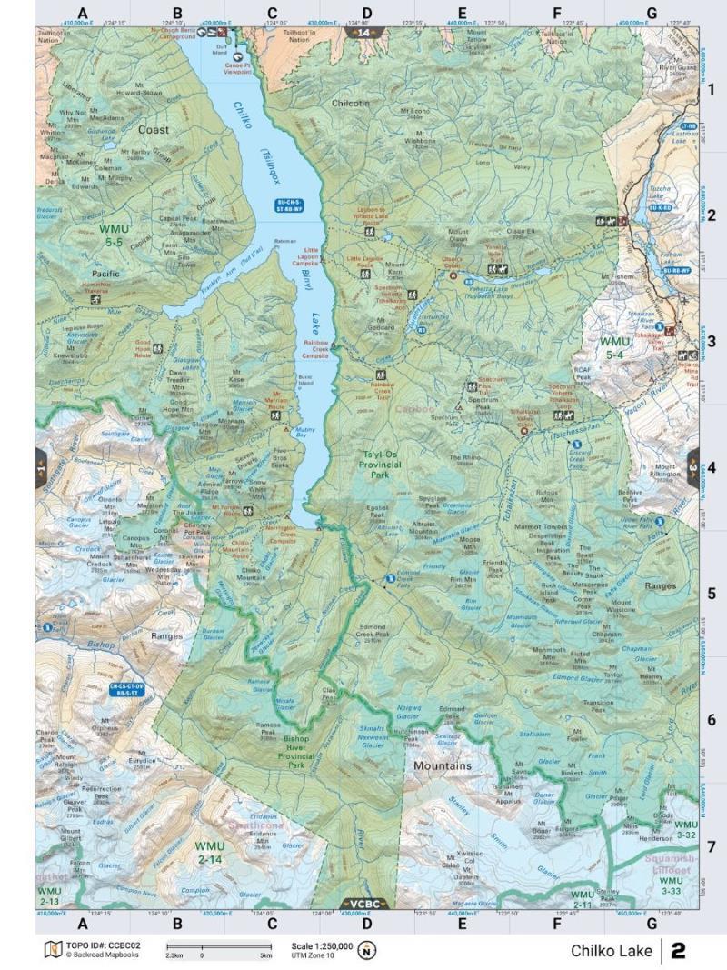 BRMB Cariboo Chilcotin Coast BC Mapbook, 7th Edition - Image 6