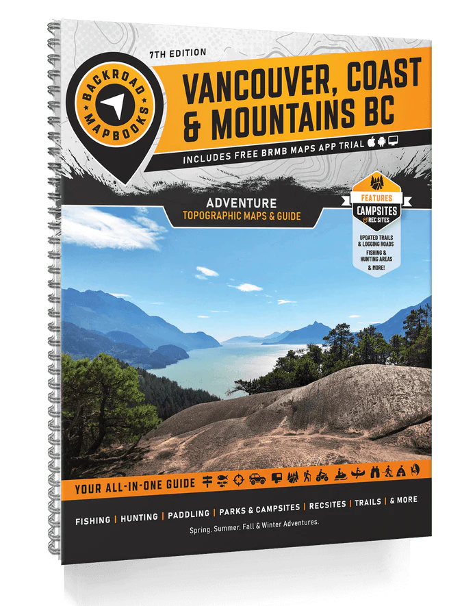 BRMB Vancouver, Coast & Mountains BC Mapbook 7th Ed.