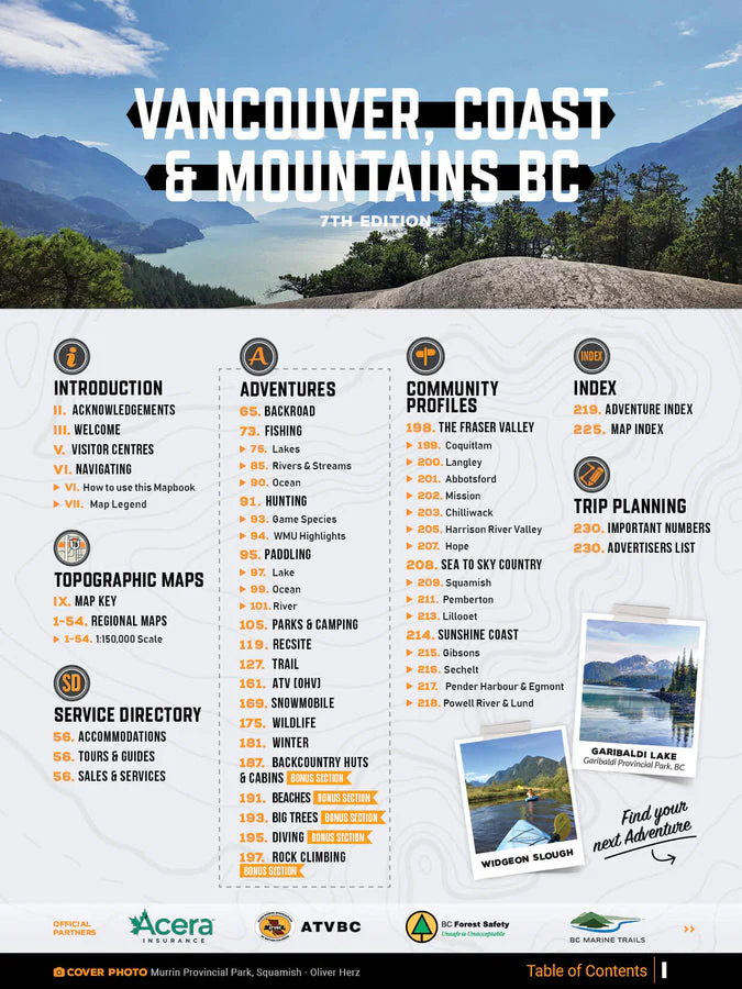 BRMB Vancouver, Coast & Mountains BC Mapbook 7th Ed. - Image 3