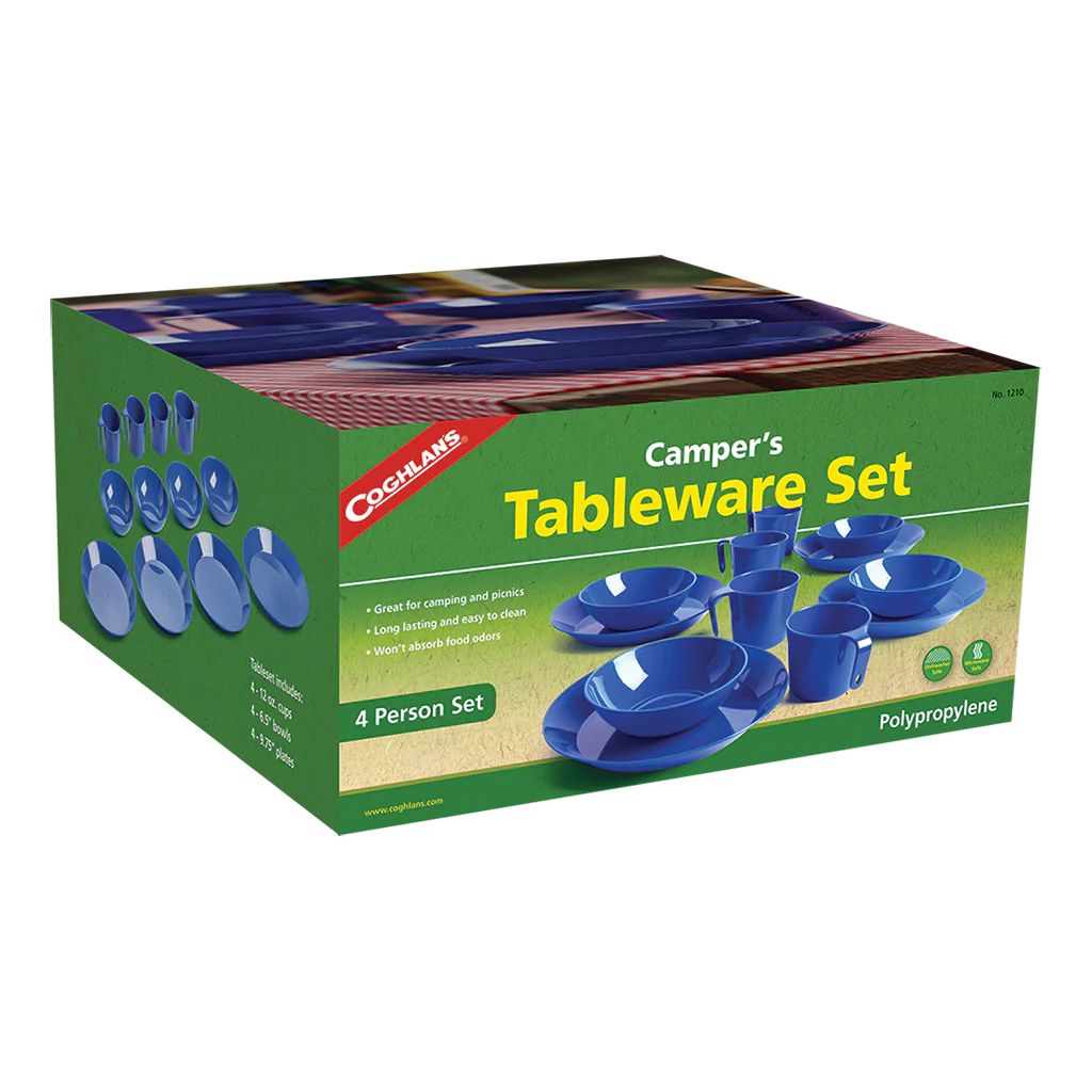 Coghlan's Camper's Tableware Set 4-person - Image 2