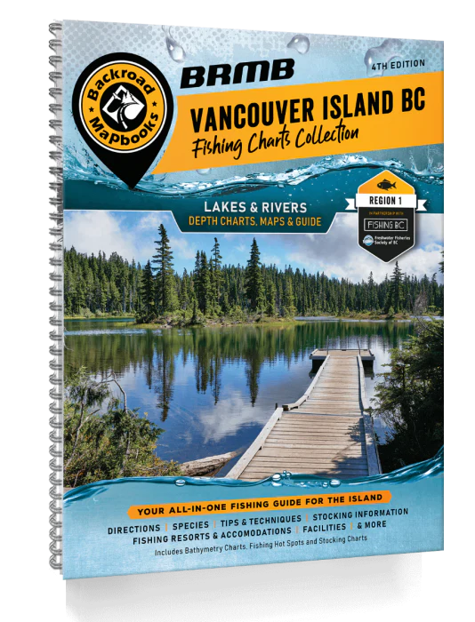 VANCOUVER ISLAND FISHING BC - 4TH EDITION FISHING MAPBOOKS
