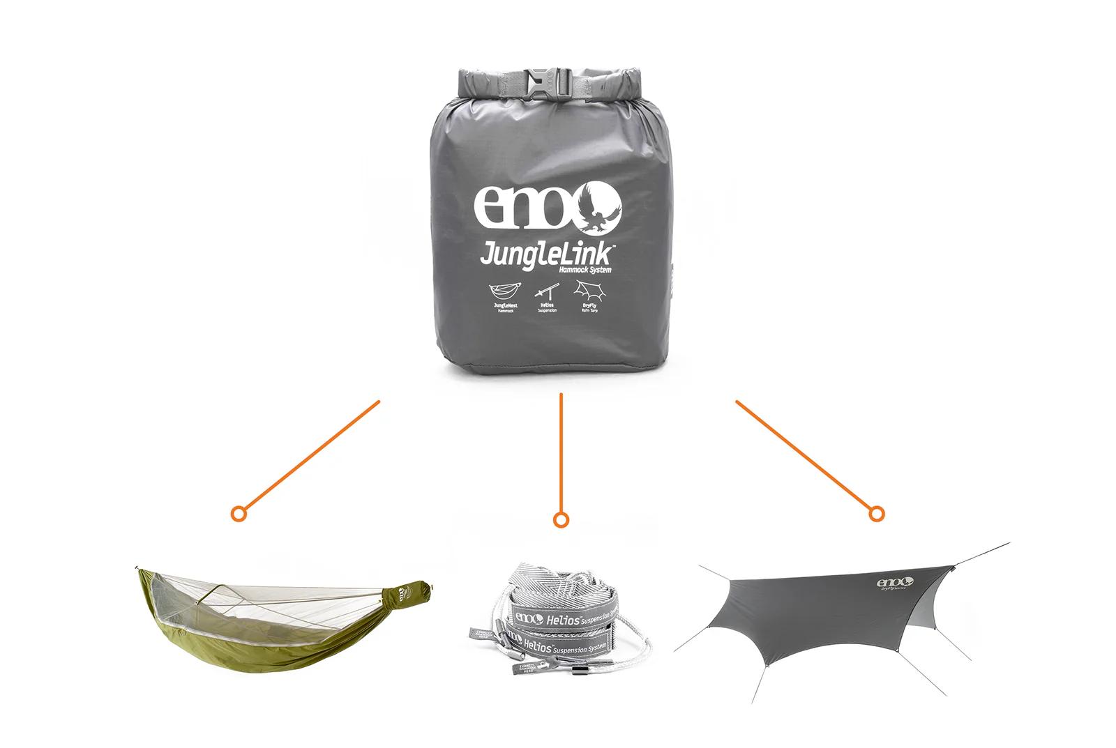 ENO JungleLink Hammock System - Image 3
