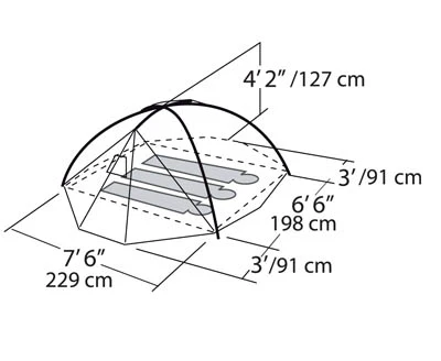 El Capitan 3+ Outfitter tent - Image 3