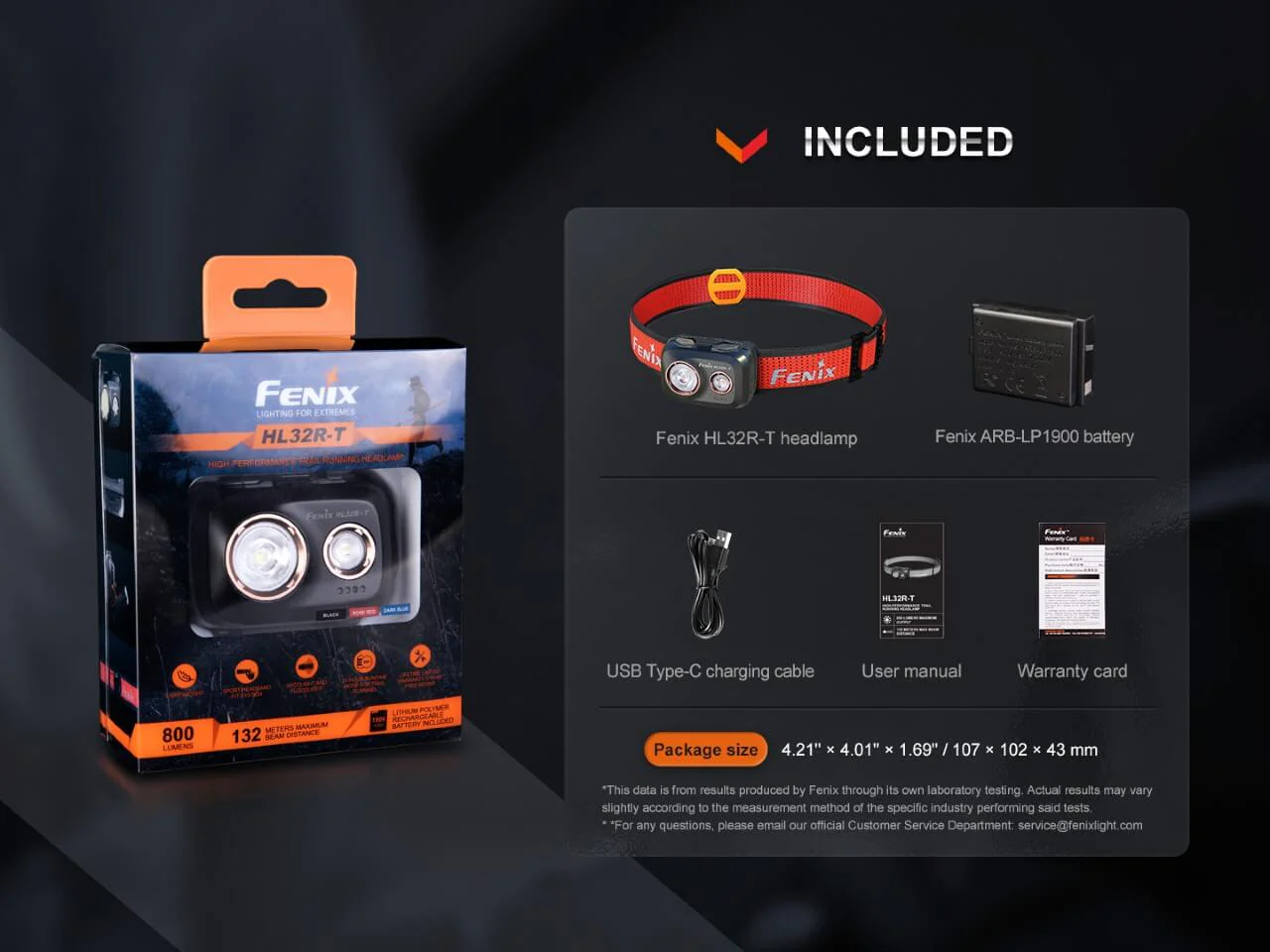 Fenix HL32R-T Trail Running Headlamp - Image 5