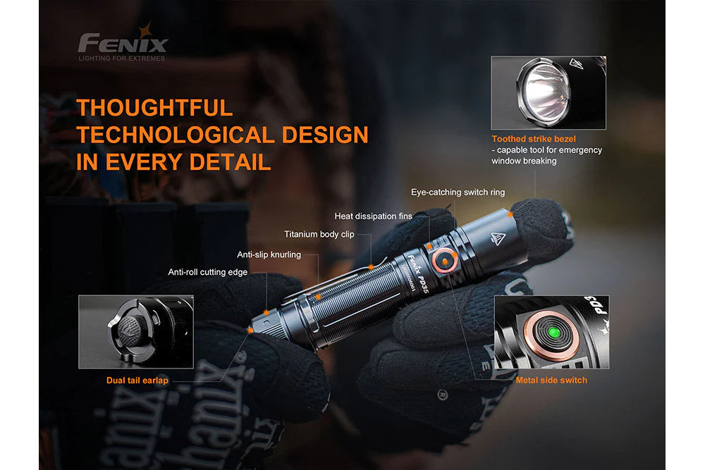 Fenix PD35 Flashlight V3.0 Tactical Flashlight - Image 2