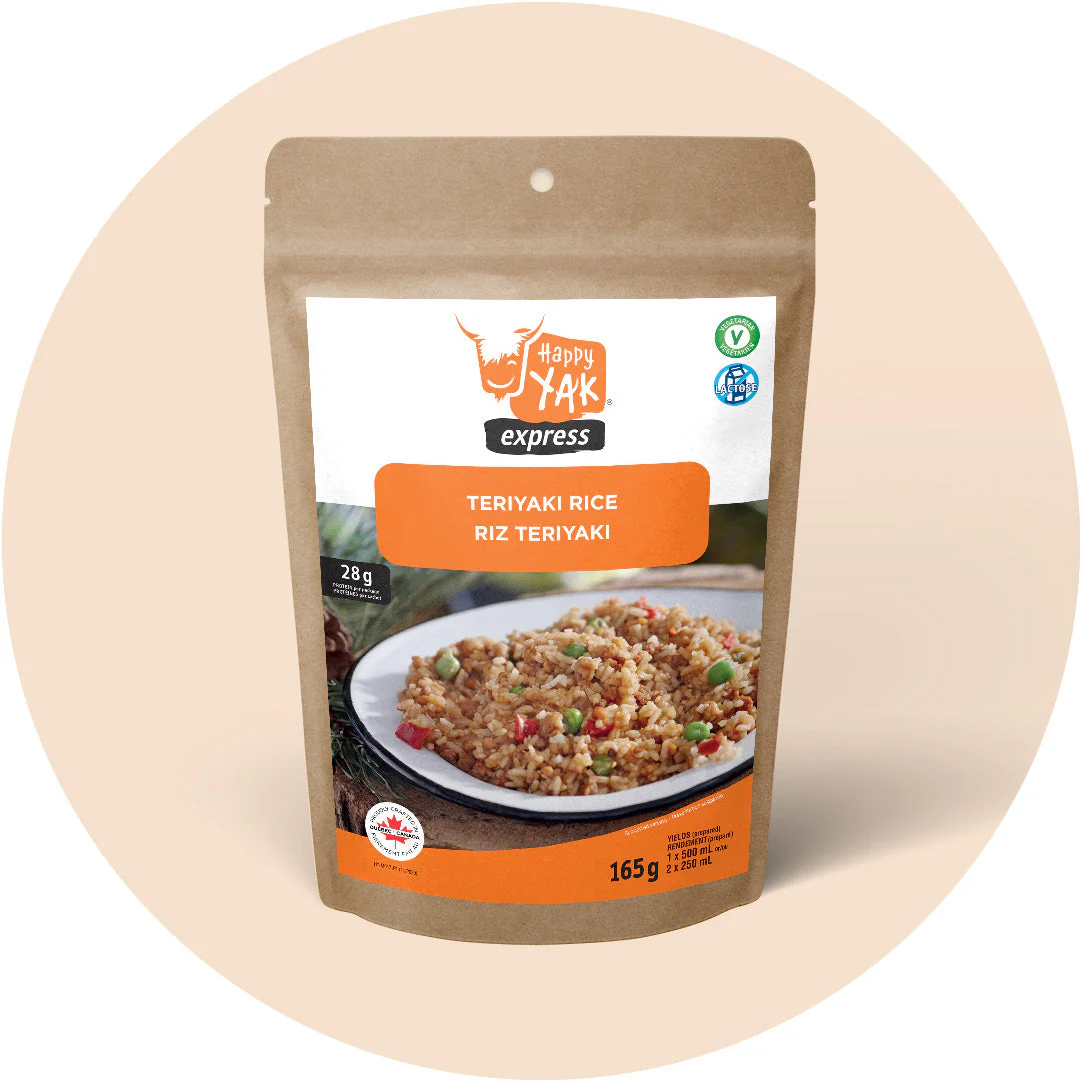 Happy Yak Teriyaki Rice (Vegetarian)