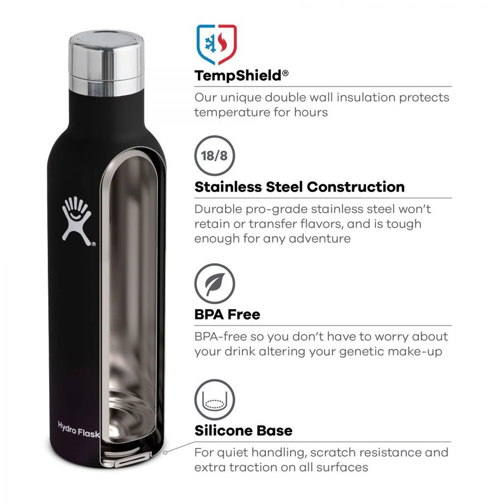 Hydro Flask 750ml Wine Bottle - Image 3