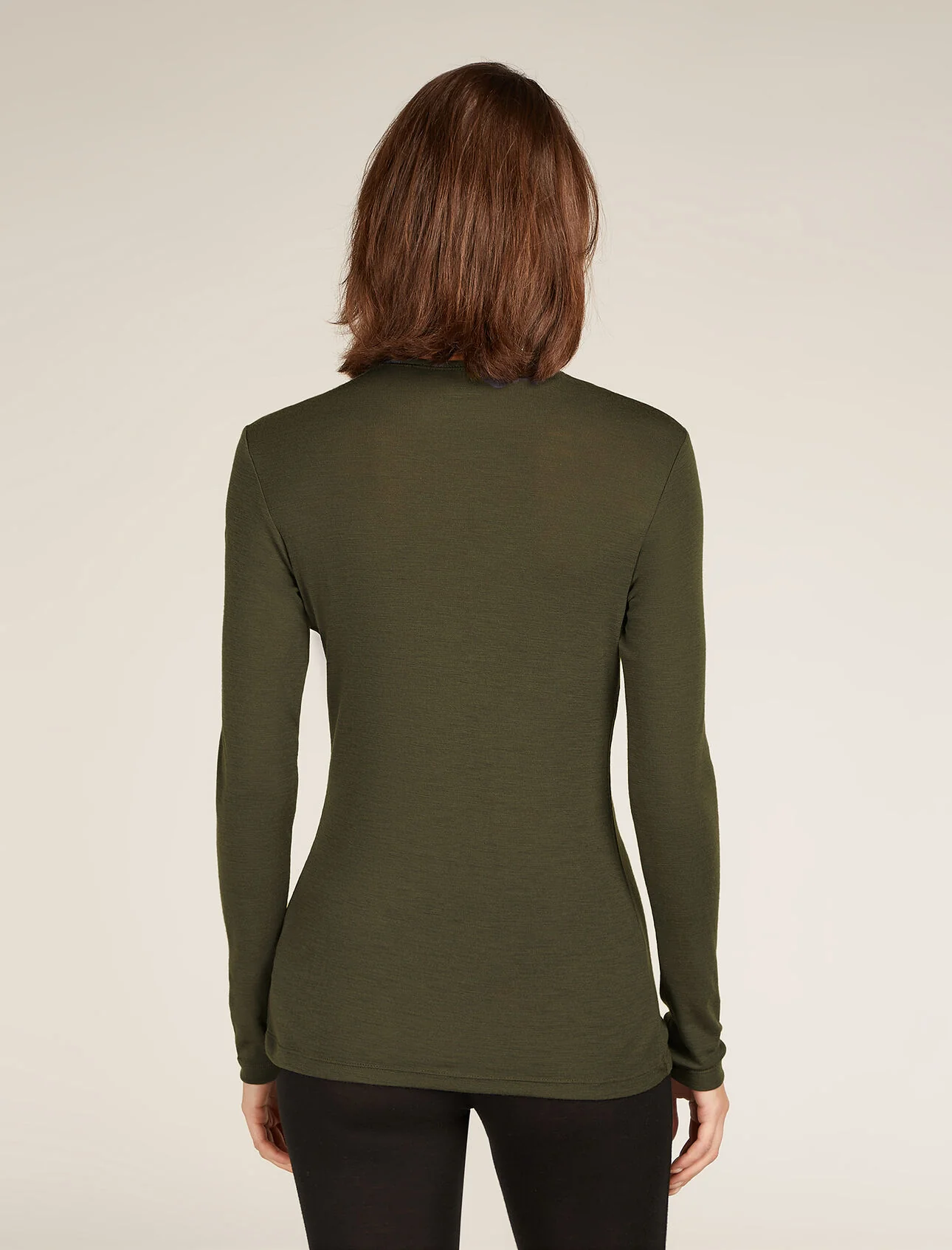 icebreaker Women's Merino 175 Everyday Long Sleeve Crew Thermal Top - Image 2