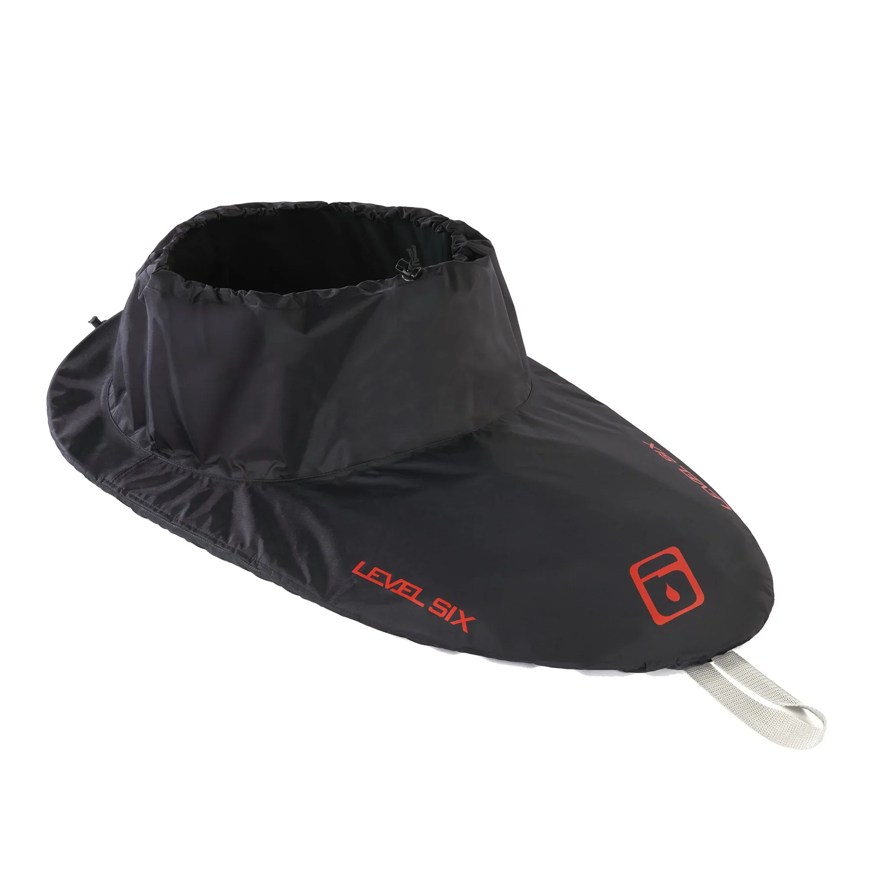 Level Six Black Nylon Splash Deck Spray Skirt - Image 3