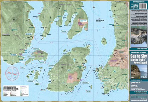 Wild Coast Maps - Waterproof 'Deck topper' Mapsheets - Image 2