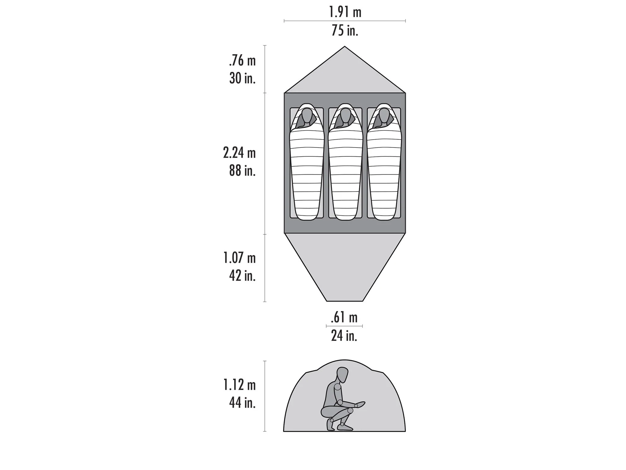 MSR Remote 3 Mountaineering tent - Image 5
