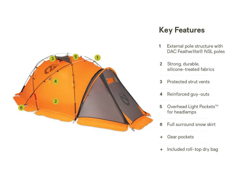 Nemo Chogori 3P Mountaineering Tent - Image 6