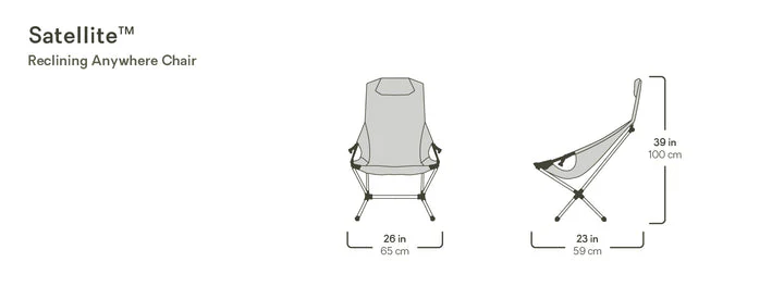 Nemo Satellite Reclining Anywhere Camp chair - Image 3