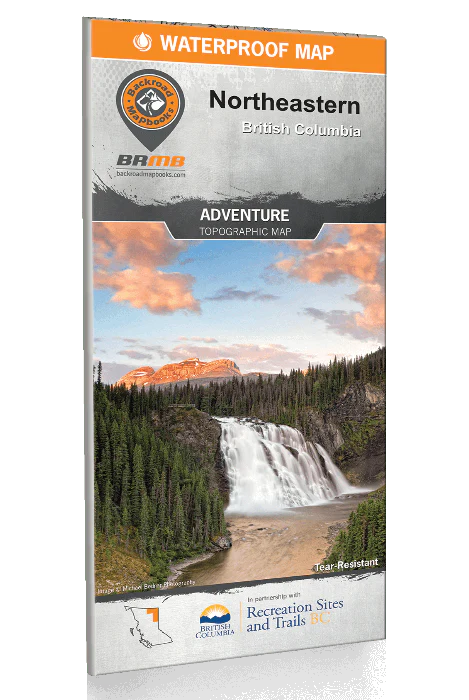 BRMB Northeastern BC Waterproof Map