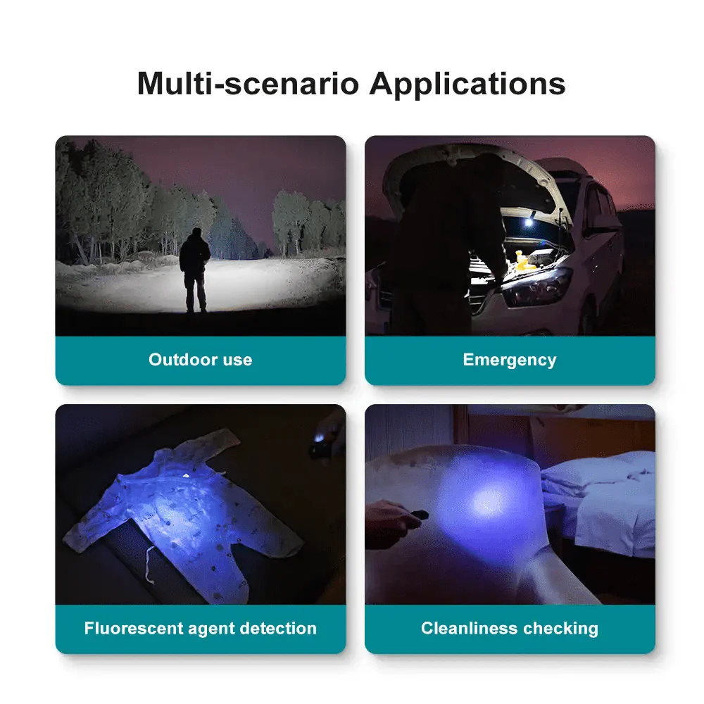 Olight Arkfeld UV & White Light EDC Flashlight - Image 3