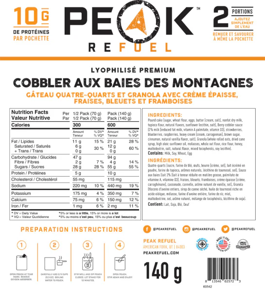 Peak Refuel - Mountain Berry Cobbler - Image 2