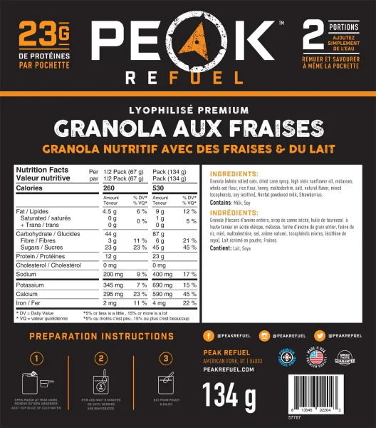 Peak Refuel - Strawberry Granola - Image 3
