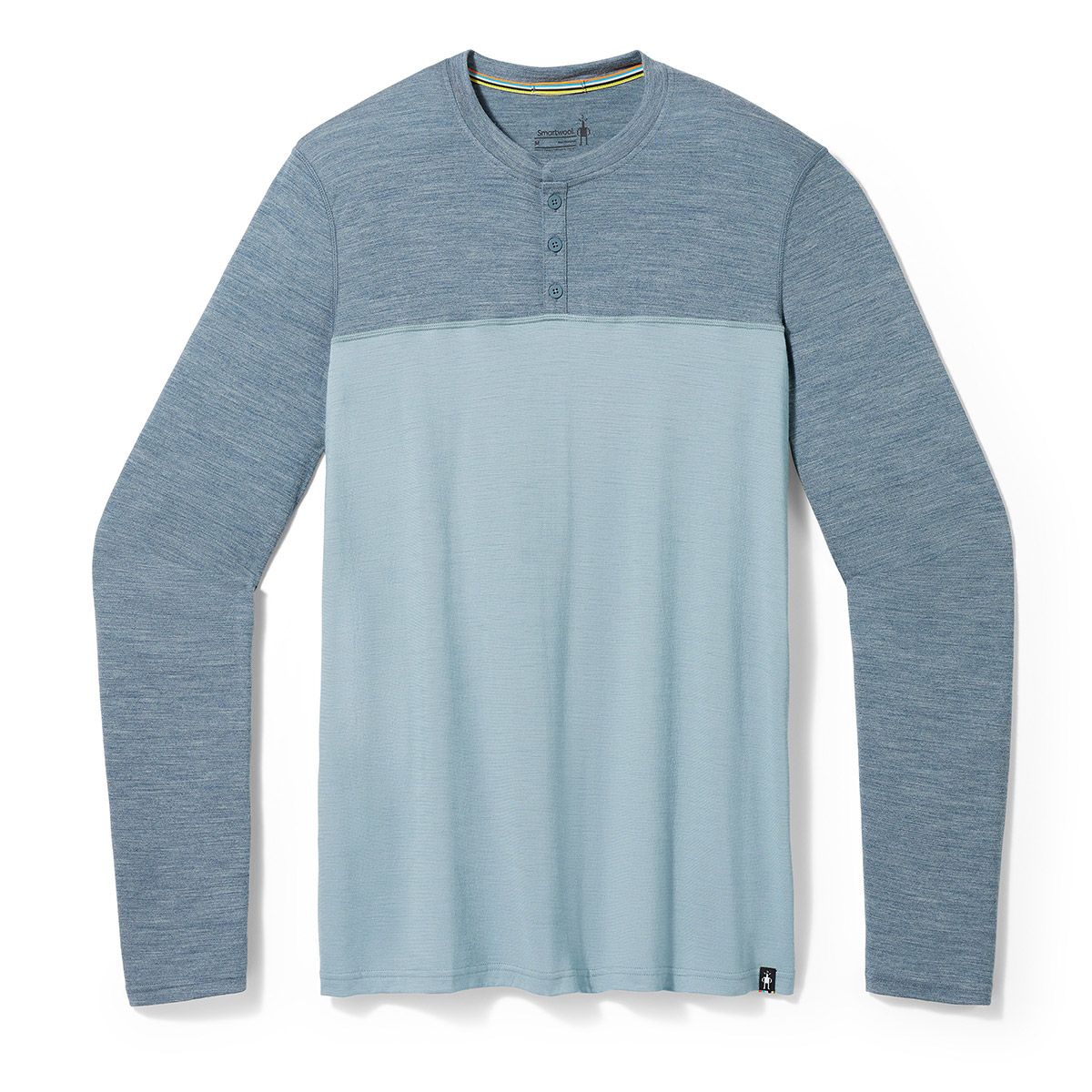 SmartWool Men's Long Sleeve Colourblock Henley - Image 4
