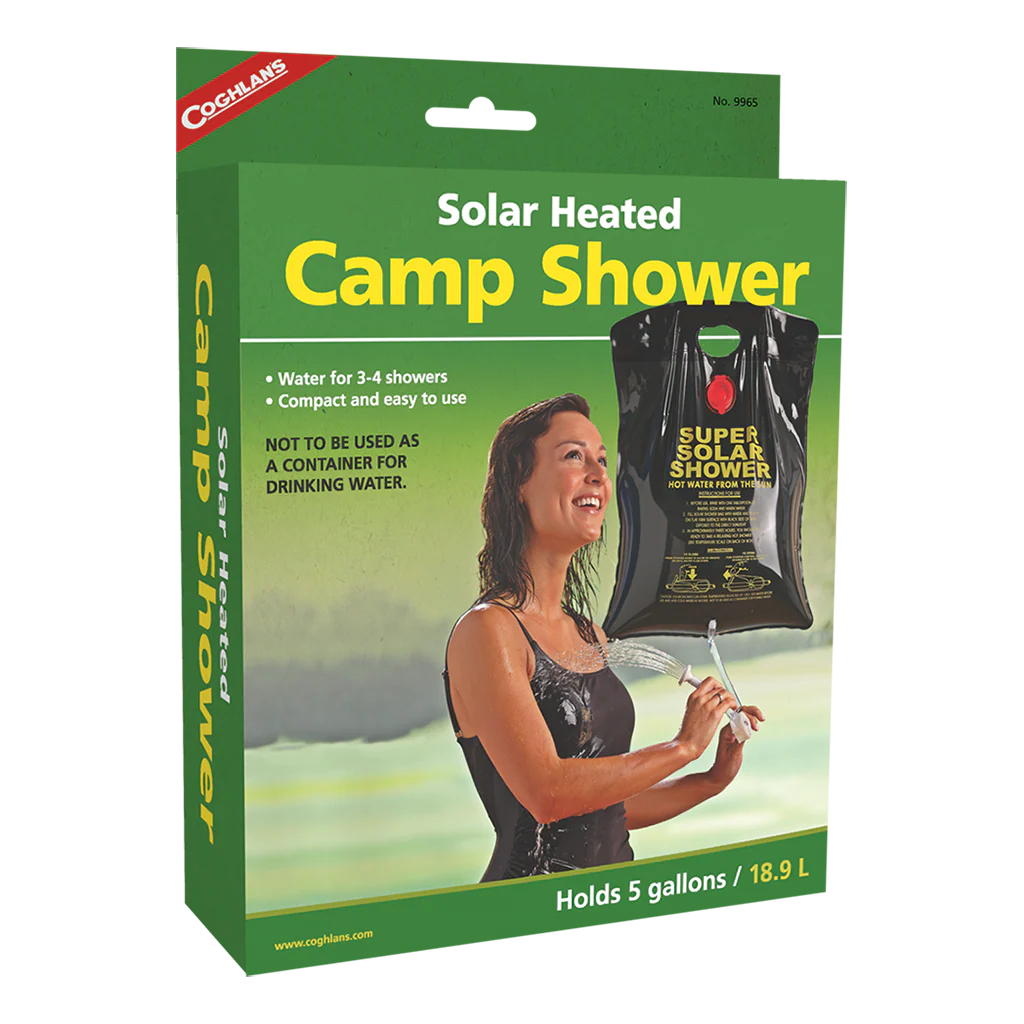 Coghlan's Solar Heated Camp Shower