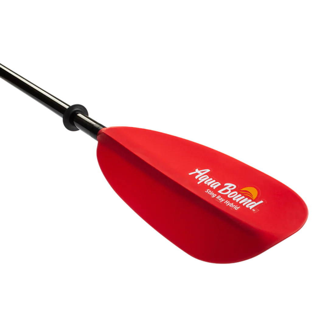 Aqua Bound Sting Ray Hybrid 2-Piece Kayak Paddle-Carbon Shaft/Composite Blade - Image 4