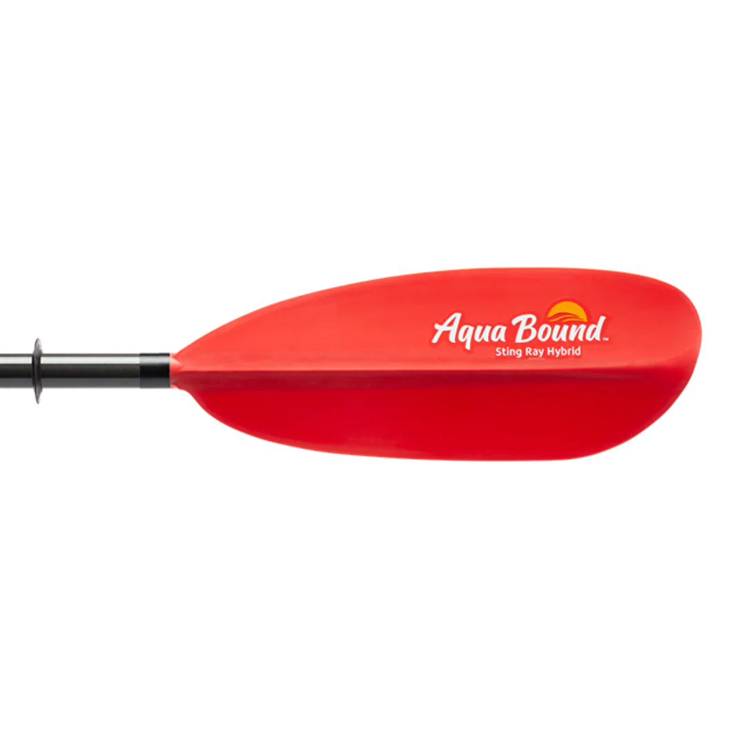 Aqua Bound Sting Ray Hybrid 2-Piece Kayak Paddle-Carbon Shaft/Composite Blade - Image 5