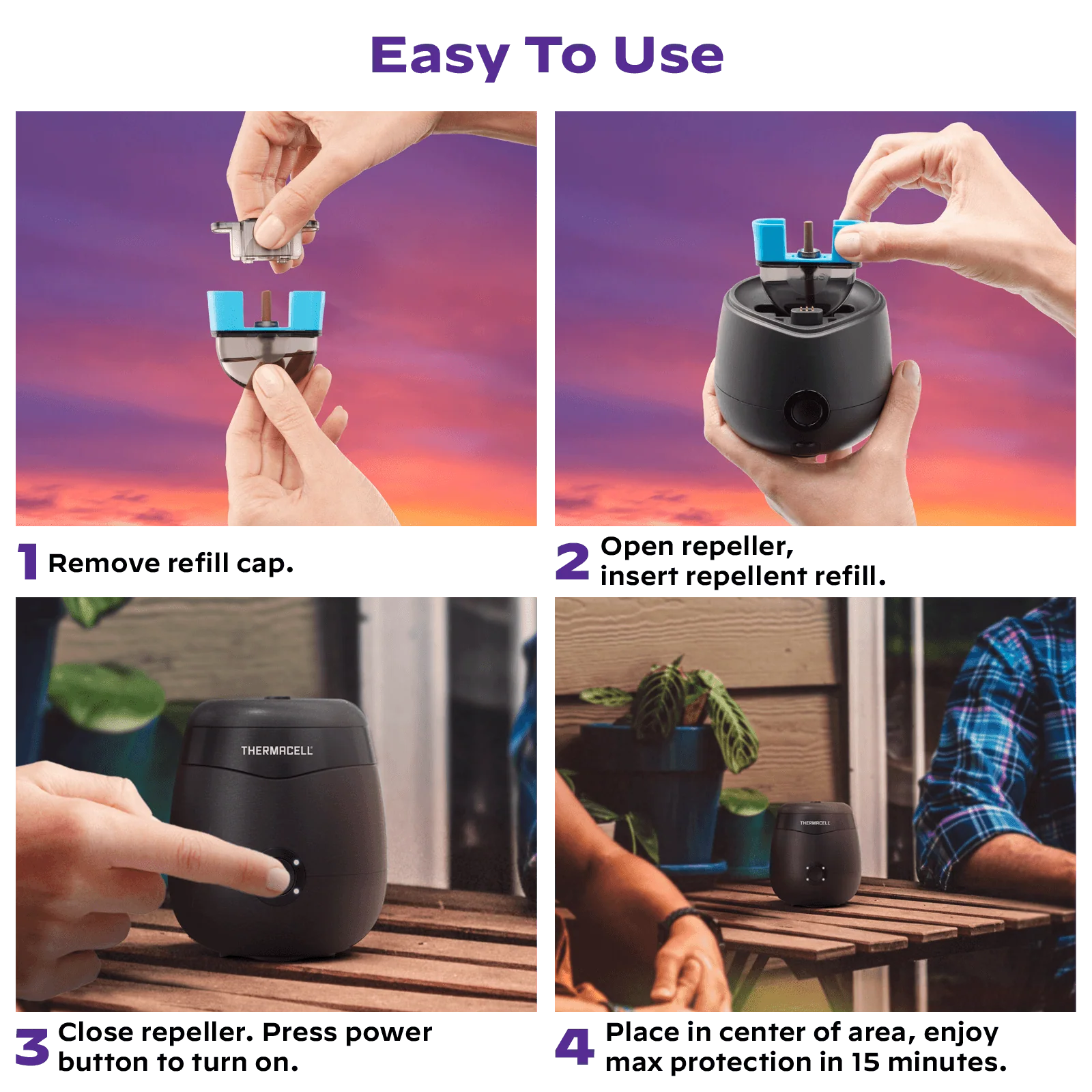 Thermacell E55 Rechargeable Mosquito Repellant - Image 3