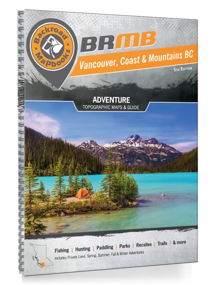 BRMB Vancouver, Coast & Mountains BC Mapbook 6th