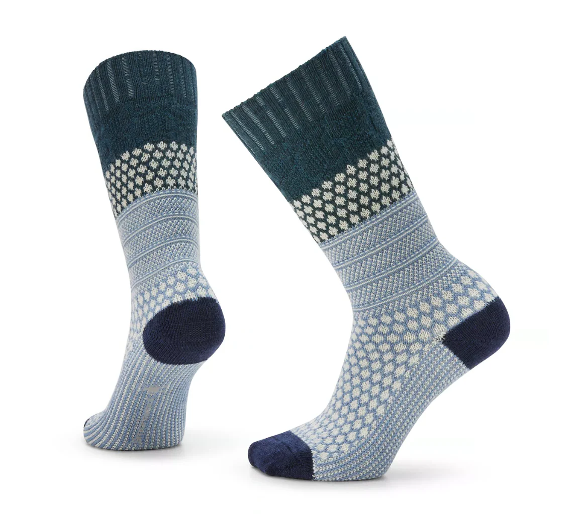Smartwool Women's Everyday Popcorn Cable Crew Socks - Image 3