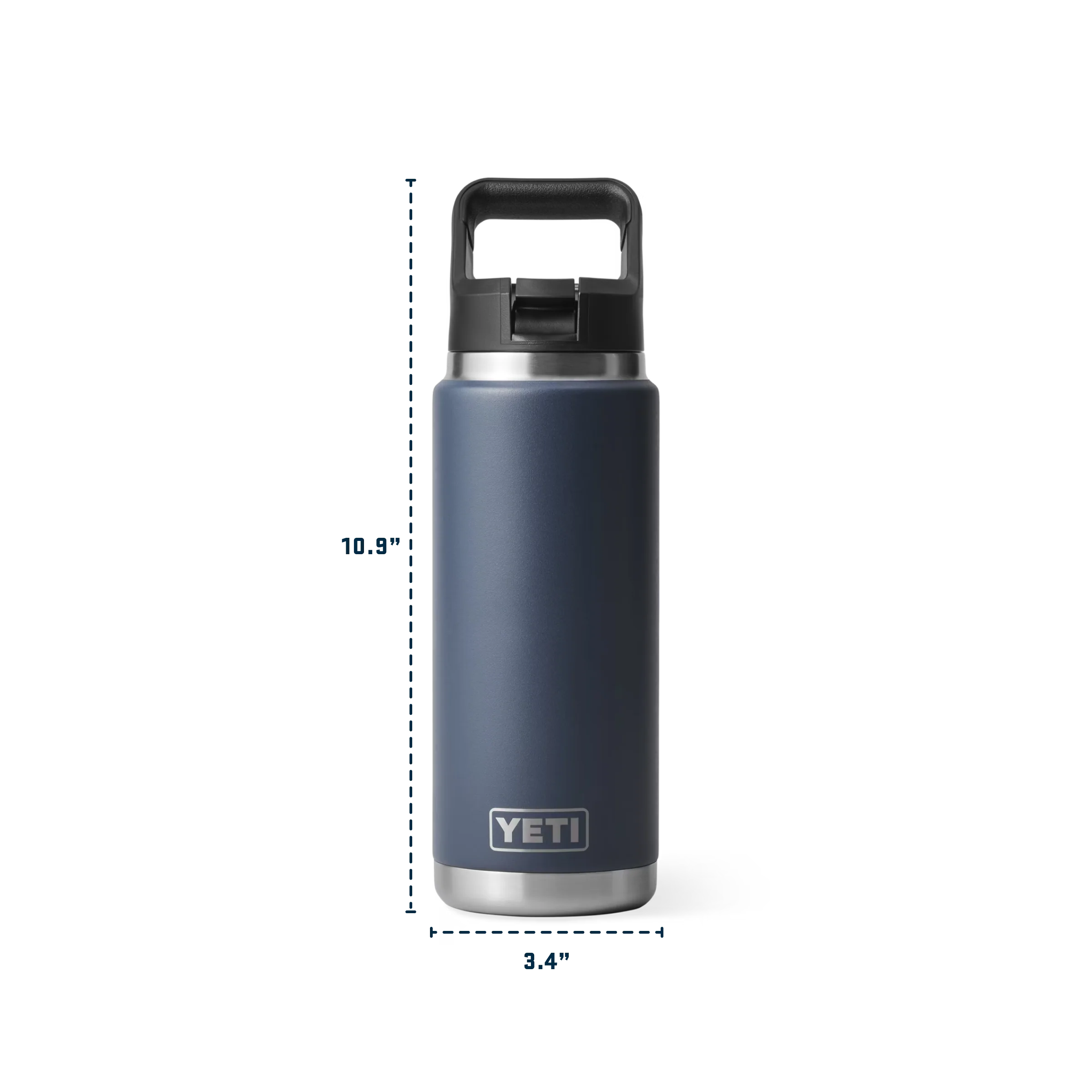 Yeti Rambler 769ml / 26 oz Bottle with Colour-Matched Straw - Image 5